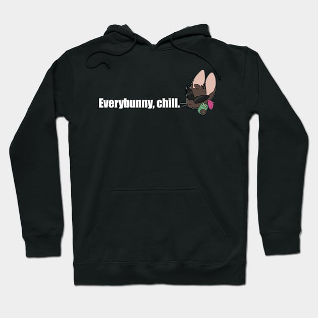 Everybunny Chill Hoodie by Pandactyle